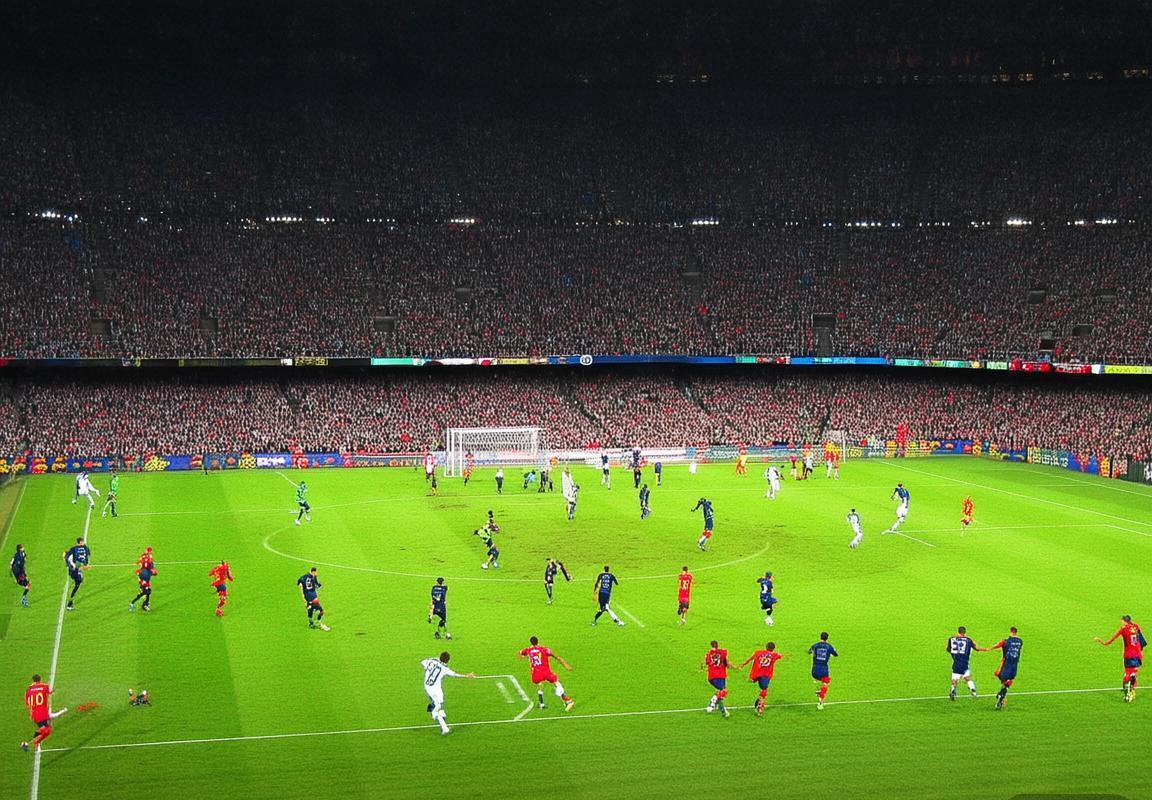 巴萨与PSG经典对决回顾：荣耀交锋，风格碰撞(图1)